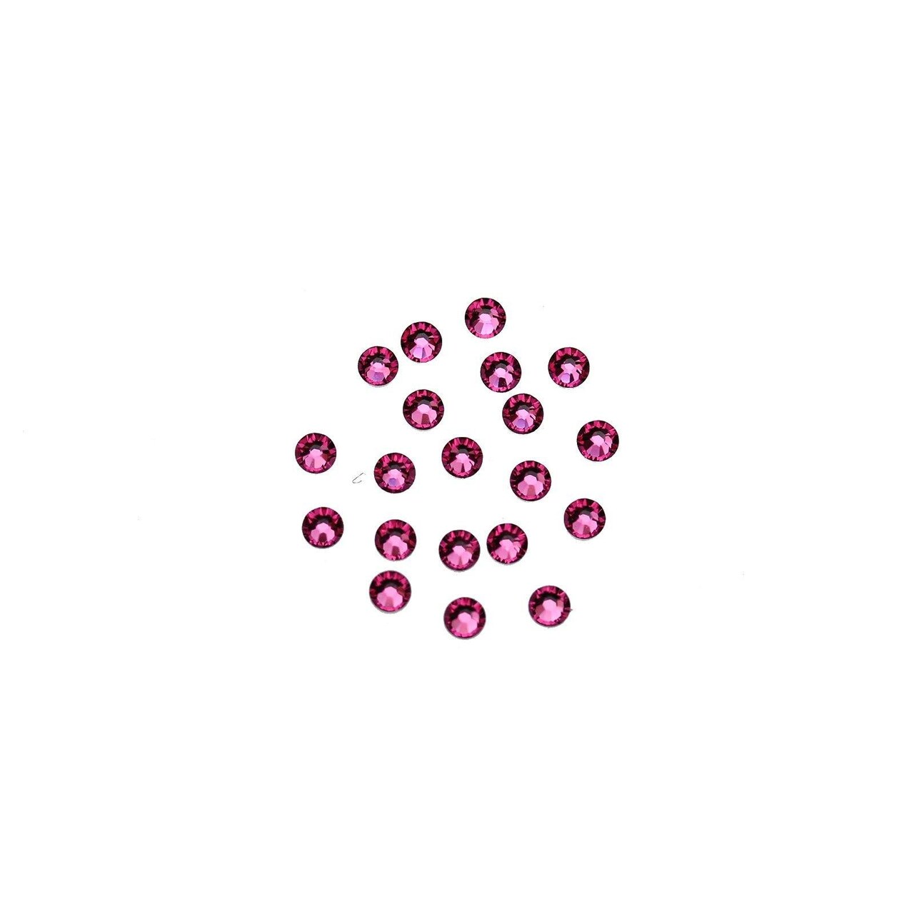 Swarovski® Crystals 2058 Xilion Rose Flat Back, Foiled, SS7 (2.1-2.3mm) Rose - 144pcs
